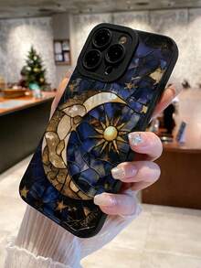 波西米亚风星空图案手机壳,饰以月亮、星星、太阳等彩色图案,融合复古艺术、神秘元素(月亮和星星符号),黑色印花,充满波西米亚风情。这款手机壳神秘浪漫,复古风格,保护手机免受日产和三星Galaxy手机的侵害。此外,它还适用于 17 Pro Max等机型,以及三星A05/A13/A15/A14/A34/A54/A52/A53/S21FE/S22/S23/S24/PLUS/ULTRA等机型。 - 彩色 - 查看 7