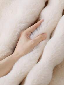 1 件 - 米色柔软现代室内大号毛茸茸地毯，几何简约蓬松浴室垫，防滑背衬，可机洗，客厅、梳妆台、浴缸、淋浴间、水槽 - 家居装饰 家居浴室装饰 地毯 户外地毯 门垫 秋季装饰 浴室配件 返校入口装饰 - 米色 - 查看 4