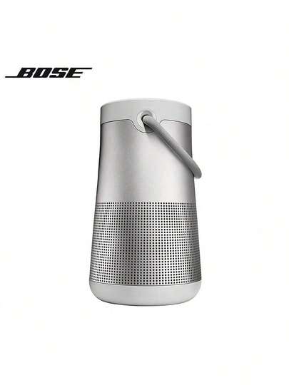 Bose SoundLink Revolve+ II Bluetooth Speaker With 360° Surround Sound, IP55 Water And Dust Resistance, Perfect For Parties And Gatherings, Silver