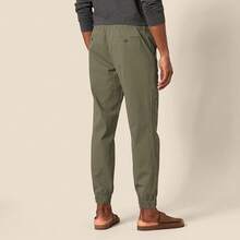 Mens Relaxed-Fit Carpenter Utility Pant With Pockets, Fashionable Workwear - Olive - View 3