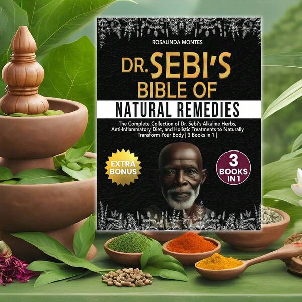 Dr Sebi's Bible Of Natural Remedies: The Complete Collection Of Dr. Sebi's Alkaline Herbs, Anti-Inflammatory Diet, And Holistic Treatments To Naturally Transform Your Body, Take Charge Of Your Health And Well-Being The Natural Way. With "Dr. Sebi's Bible Of Natural Emedies," You Can Unlock The Power Of Holistic Healing And Experience The Life-Changing Benefits Of An Alkaline Lifestyle