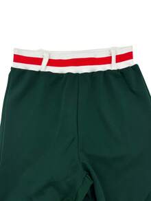 Damski elegancki, swobodny dwuczęściowy garnitur - europejska i amerykańska moda Damska kurtka patchworkowa - jednorzędowy garnitur baseballowy, damski garnitur jesienno-zimowy - swobodny, patchworkowy, prążkowany wzór, kurtka baseballowa i proste spodnie, odpowiedni na tańce, imprezy, randki, wesela, plaże, Halloween, Boże Narodzenie, Nowy Rok, Święto Dziękczynienia, damski garnitur modny