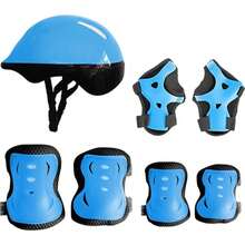 PATINS KIT ROLLER AJUSTÁVEL AZUL TAMANHO 34-37 - Multicolorido - Visão 2
