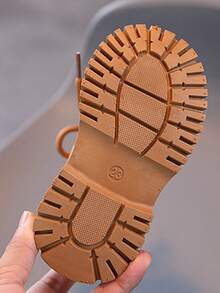 Botas altas con cremallera lateral para niños, botas de niña, tenis de niño, tenis de niños, tenis para niño, tenis para niña, zapatillas deportivas casuales con cordones para niños, adecuadas para actividades al aire libre y para el uso diario en el tiempo libre. - Amarillo - Ver 9