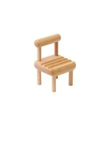 1pc Customized Mini Stool Phone Holder Desktop Decor, Cute Chair Stand For Holding Various Phones And Tablets For TV Viewing