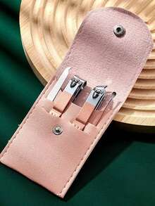 16pcs Stainless Steel Manicure & Pedicure Set, Includes Nail Clippers, Cuticle Trimmer, Ear Spoon, And Files, With Storage Box, Foot Care & Beauty, Manicure Tools - Multicolor - View 14