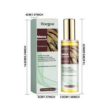 Essential Hair Care Oil For Enhanced Shine, Silky Smoothness, And Frizz Control - green hair essence oil - 查看 3