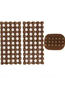 Mini instrumente de ștampile alfanumerice, potrivite pentru mini ștampile alfanumerice 3 în 1 pentru decorarea lut, prăjituri și torturi - ștampile de caractere din plastic, neelectrice, pentru unelte și meșteșuguri ceramice - Multicolor - Vizualizare 14