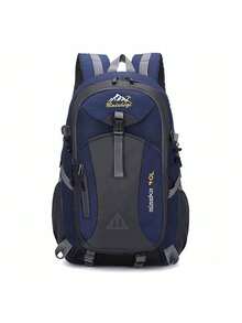 حقيبة ظهر رجالية كبيرة السعة مقاومة للماء للتنزه والسفر، مزودة بجيوب ومقصورات متعددة، حقيبة ظهر للطلاب مع مقبس سماعات، حقيبة مدرسية رياضية كبيرة السعة للمدرسة والسفر