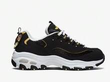 Skechers Women's New Vintage Thick Sole Panda Sneakers, Casual Running Shoes