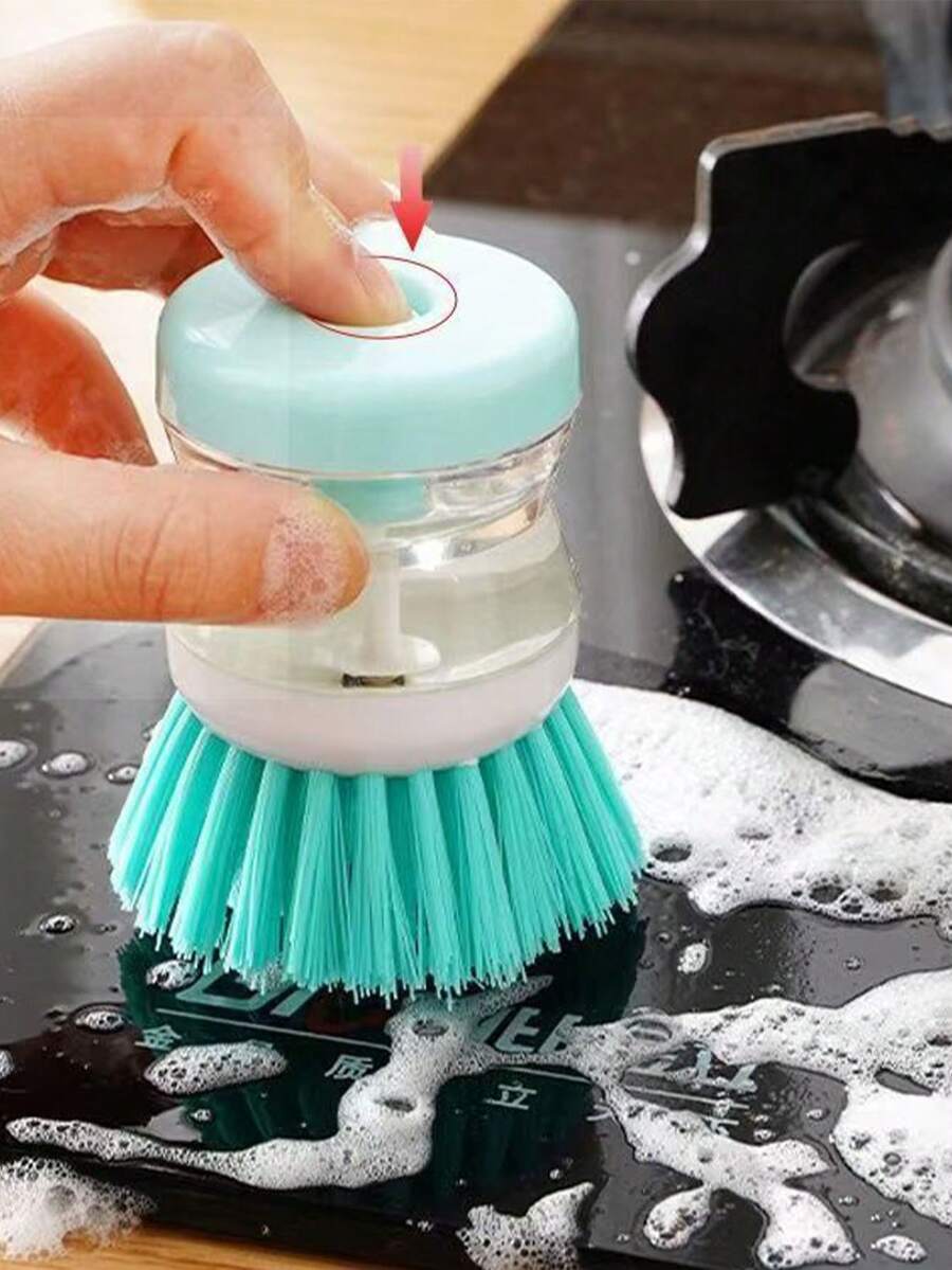 1PC.C.Multi-Purpose Cleaning Brush, Oil-Free Kitchen Pressing Pan Wash Brush, Automatic Dishwashing Brush