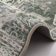 Carpet Area Rug Washable Rug Large Modern Abstract Living Room Rug Winter Warm Soft Anti-Skid Thin Carpet Indoor Floor Non-Shedding Carpets For Bedroom Dining Room Home Office Decor - 薄荷綠 - 查看 5
