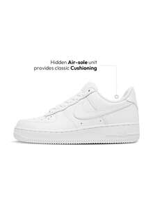 Nike Air Force 1 LE 男女款运动鞋经典篮球休闲日常舒适耐用皮革气垫白色 DH2920-111 - 白色 - 查看 1