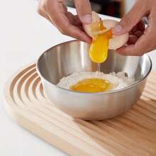 3pcs Stainless Steel Measuring Mixing Bowls With Scale, Thick Japanese Style For Baking, Salad, Whipping - View 5