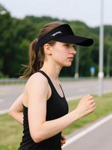 1pc Breathable Sun Hat: Ideal For Running, Marathon, Tennis And Other Sports. Suitable For Both Men And Women. Perfect For Daily Wear In Spring And Summer. Please Confirm The Size When Purchasing, As There May Be A 1-2 Cm Difference From The Actual Product.
