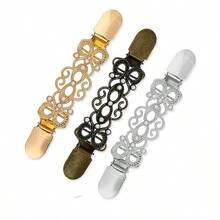 Kẹp áo len cổ điển - Kẹp cổ áo cardigan cổ điển, phù hợp cho phụ nữ và trẻ em gái - Hoàn hảo cho áo sơ mi trang trọng và trâm cài áo - Nhiều màu - Xem 3