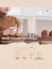 PHILIPS 飞利浦 GoZero 电热水壶 AWP2774 6 分钟快速烧开水