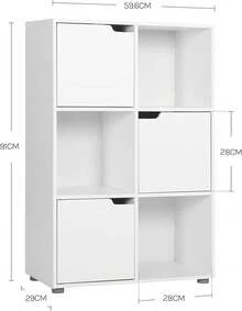 Bücherregale - Weiß - Übersicht 3