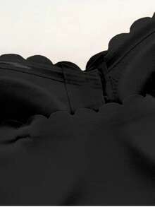 Women's Front Closure Bra,Strapless Bra,Seamless Top Women Wireless Sexy Underwear , Removable Padding, Adjustable Intimates Lingerie Basic Tube Bras, Non Slip Silicone Soft Fabric Underwear, Comfortable Padded Camisole Wavy Edge Design,Perfect With Strapless DressesFront Buckle Underwear