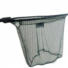 Fishing Landing Net, Foldable Fish Net, Fishing Tackle Accessories - Dark Green - View 1
