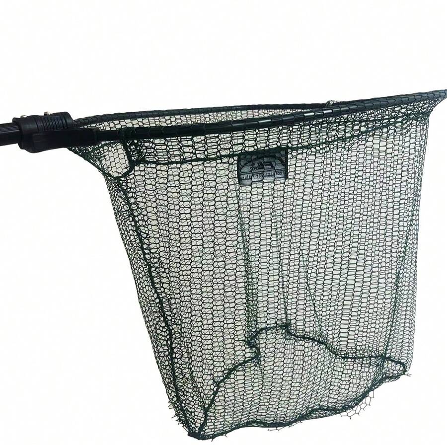 Fishing Landing Net, Foldable Fish Net, Fishing Tackle Accessories - Dark Green - View 1