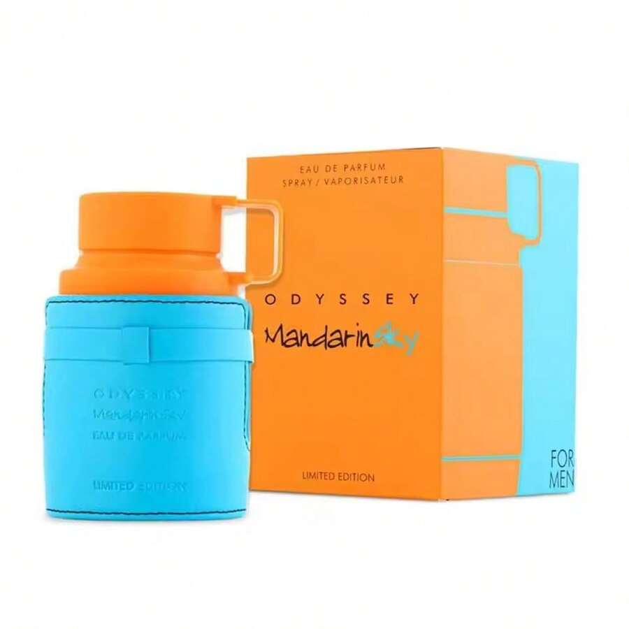 ARMAF Odyssey Mandarin Sky EDP 100ml – Fragancia Amaderada Cítrica para Hombres con Notas de Mandarina, Ámbar y, Larga Duración y Estilo Sofisticado - 100ml - Ver 1