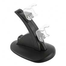 Estación de acoplamiento con cargador dual USB para PS*4 y control de Playstation 4 Slim/Pro - Negro - Ver 2