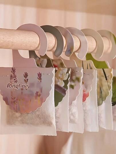 5pcs Wardrobe Sachet, Deodorant Sachet, Car Bedroom In-Room Fragrance, Long-Lasting Fragrance, Home Decor, Room Decor, Wedding Decor, Table Decor, Aromatherapy Gifts