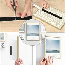 Double-Sided Adhesive Hook And Loop Tape, Hook & Loop Fastener Tape, Convenient Self-Adhesive Hook And Loop For Window Curtains, Frames, Mosquito Nets, Carpets, Cars, Easy To Operate