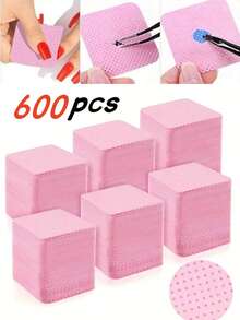 2000 miếng tampon siêu thấm hút dùng cho sơn móng tay gel, tẩy trang, dung môi mascara và chăm sóc da. Tampon mềm mại và sạch sẽ cho móng tay. Đồ dùng làm móng. Đồ dùng làm móng. - Nhiều màu - Xem 14