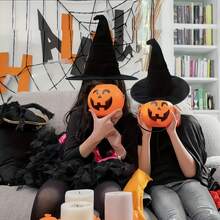 1pc Witch Hat, 15 Inch Large Witch Costume Hat, Suitable For Adults And Teens, Halloween Gift, Christmas Gift, New Year Gift, Easter Gift, Party Gift, Queue Toy 1, Novelty Cosplay Accessory, Halloween Costume Party, Christmas Costume Party, Carnival Magician Hat - Multicolor - View 5