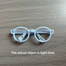 3pcs Doll Accessories Set: Shoes + Glasses + Headphones, Multiple Colors Available, Compatible With LABUBU – Perfect Gift For Christmas, Halloween & Birthdays (Doll Not Included)