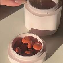 3 Silicone Magnetic Travel Bottle Set - Leakproof, Waterproof, Odorless, Rotary Lock Design, Suitable For Fitness, Hiking And Outdoor Activities, Christmas Gift - 白色 - 查看 3