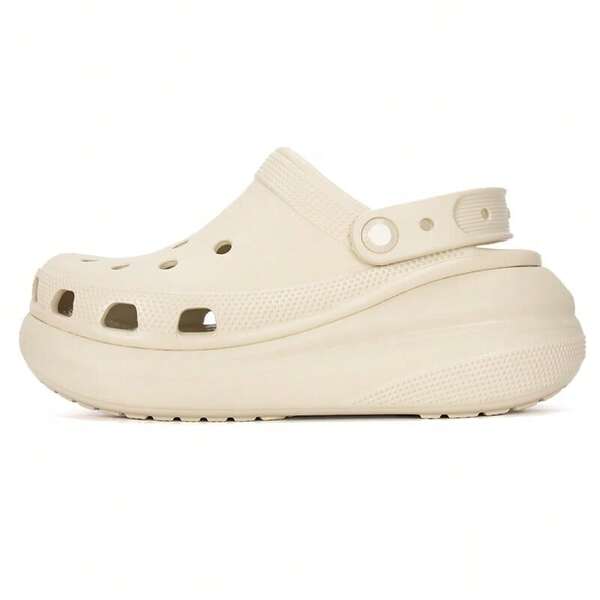 Crocs Sandalias huecas de verano para mujer, uso casual y versátil para el día a día