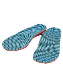 2 件可剪儿童 PU 鞋垫，适合男孩和女孩，婴儿童软底运动，吸汗，防臭，透气鞋垫