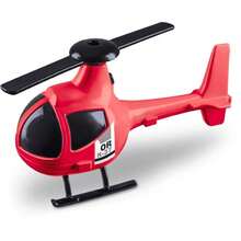 HELICÓPTERO HELI-FIRE 23CM BOMBEIRO RESGATE VERMELHO - Multicolorido - Visão 2