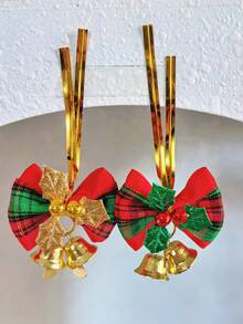 Bow Cube Aromatherapy Candles, Christmas Home Decoration Candles, Christmas Gift Decoration Including Aromatherapy Candles, Christmas Home Decoration Paraffin, Home Atmosphere Decoration, Home Candlestick Gifts Suitable For Women's Gifts, Winter Gifts Christmas Decorations Room Decor, Christmas Gifts