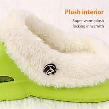 2 piezas Cubiertas de zapato con forro interior cálido, Forro interior de felpa grueso para invierno, Forro interior de lana suave desmontable, Forro interior de felpa grueso