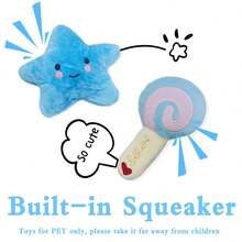 Luxury Puppy Toys For Teething Small Dogs, Puppy Chew Toys With Cute Squeaky Dog Toys, Toys For Puppy To Small Dogs - Multicolor - View 5