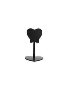 1pc Customized Heart-Shaped Adjustable Angle Desktop Phone Holder, Suitable For All Phones, For Daily Home & Office Use