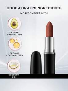 MAC M.A.C XIMAL Satin Matte Lipstick - 616 Greige (Soft Reddish Brown) 3.5g - 616 TAUPE 0.12 Oz./3.5g - View 4