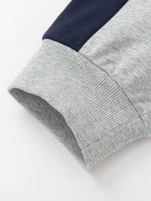 Balabala Boys 2 Pieces Set 2025 Fall New Sporty School Outfit - Light Gray - View 6