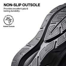 Women's Walking Shoes Cushion Comfortable ActiveBreeze Running Tennis Shoes Non-Slip Workout Gym Sports Athletic Breathable Fashion Sneakers - 黑色 - 查看 4