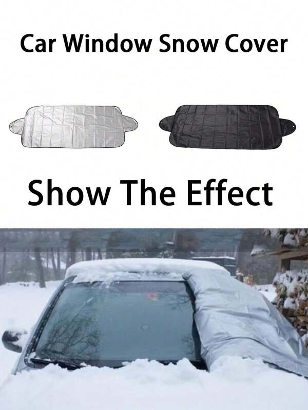Zimowa osłona na przednią szybę samochodu, bloker lodu i śniegu, osłona przeciwsłoneczna na przednią szybę
