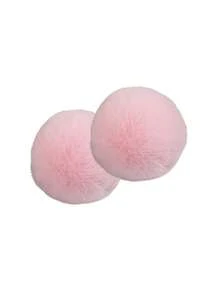 1/2/10pcs6cm Faux Fur Rabbit Plush Balls, 23 Colors, 2.36 Inch Pompoms With Elastic Band, Can Be Used As Decorations For Bags, Key Chains, Shoes, Scarves, Knitted Hats And Pendants, Suitable For Women And Girls
