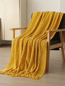 Yellow Twisted Scarf