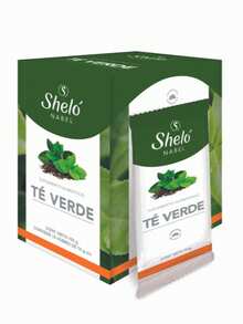 Shelo Nabel Green Tea With Lemon Pulp. Box Of 15 Tea Bags. - Green Tea - View 2