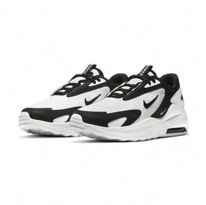  Zapatillas deportivas casuales para hombre con amortiguación de aire Nike, nuevos zapatos deportivos casuales de moda diaria, zapatillas deportivas versátiles AIR MAX Rebound de caña baja en negro y blanco, modelo de zapatos tesoro CU4151-102