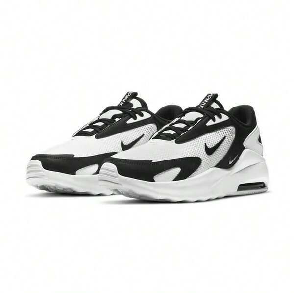  Zapatillas deportivas casuales para hombre con amortiguación de aire Nike, nuevos zapatos deportivos casuales de moda diaria, zapatillas deportivas versátiles AIR MAX Rebound de caña baja en negro y blanco, modelo de zapatos tesoro CU4151-102
