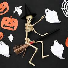 Human Body Skeleton 40 Cm Skull Party And Halloween Decoration - Nhiều màu - Xem 4